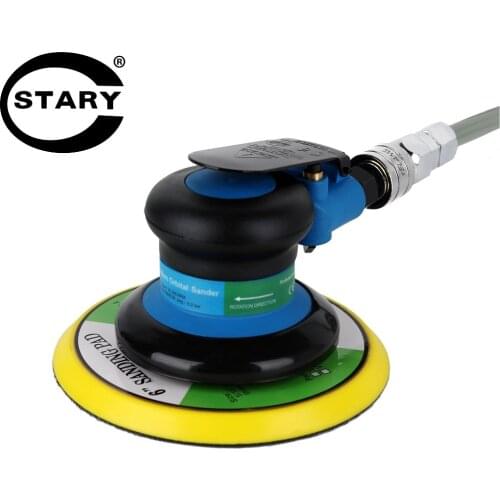 STARY 6 inch Polisher 12000RPM No-Load Speed 152mm Car Paint Care Tool Polishing Machine Sander Air Woodworking Polisher