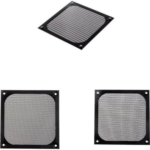 3Pieces 120mm Dustproof Case Fan Dust Filter Guard Grill Protector Cover PC Computer