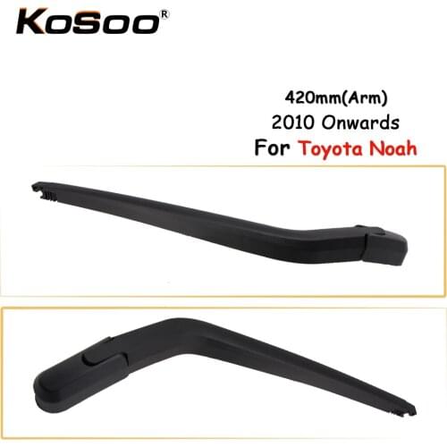 KOSOO Auto Rear Car Wiper Blade For Toyota Noah,420mm (2010-) Rear Window Windshield Wiper Blades Arm,Car Accessories Styling