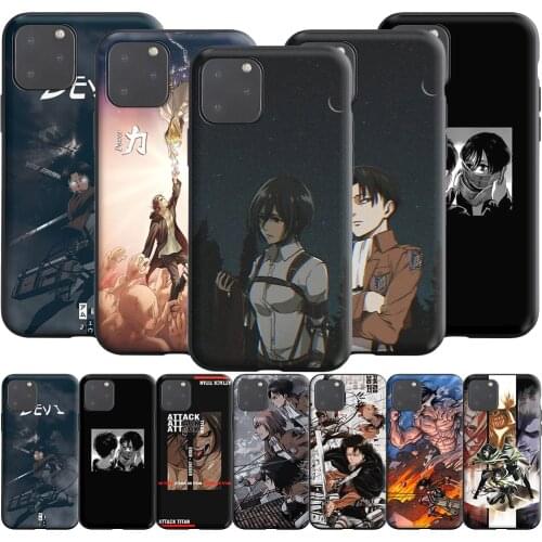 Attack On Titan Levi Silicone Case for Realme Narzo 30A GT NEO C3 C25 C21 C20 C17 C15 C12 C11 8 7 7i 6 6i Pro