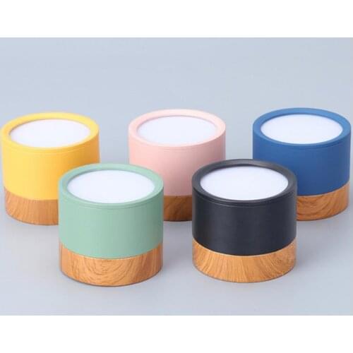 Modern Ceiling Lights Nordic Iron+wood Ceiling Lamp for Living Room Bedroom Kids Room Aisle Corridor LED Spot Light Home Fixture