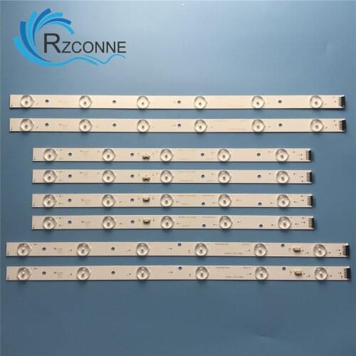 LED Backlight strip 11 lamp For Haier 39'' TV LED39D11-ZC14-01 02 03 04 (B) (C) 39DU3000 LE39M600F LE39PUV3 LE39PW3 V390HJ1-P02