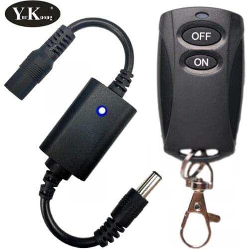 LED Light strip Remote Switch kitchen Light 3.7V 5V 6V 7.4V 9V 12V Desk Table Reading Lamp RF Wireless Remote Control Switch 433