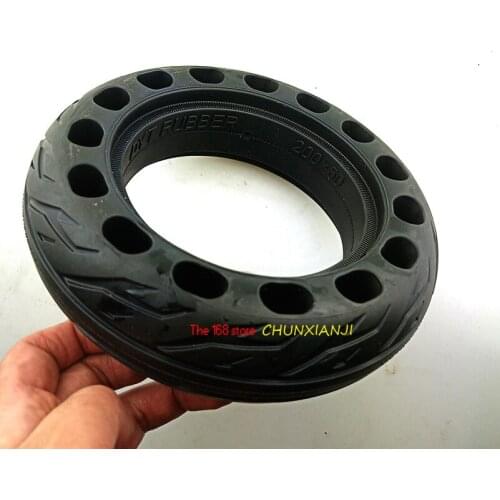 200x50 Solid Tubeless Rubber Tire 8 x 2 inch 8" for Folding Electric Scooter 8-inch E-Scooter Pocket Bike Razor E100 E150 E-200