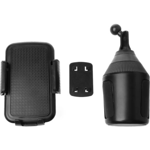 Universal Car Cup Mount Phone Holder Stand Cradle for Apple iPhone Samsung Xiaomi 3.5 to 6.5 inch Android Smartphone 10166