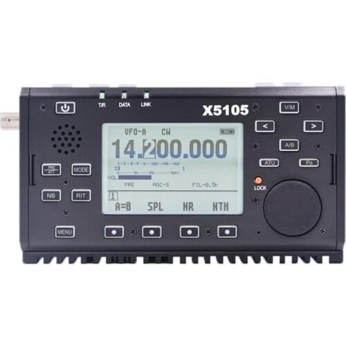 Xiegu X5105 OUTDOOR VERSION 0.5-30MHz 50-54MHz 5W 3800mAh HF TRANSCEIVER with IF Output All Bands Covering SSB CW AM FM RTTY PSK