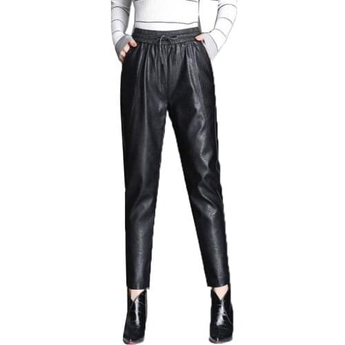 XLMJDZGS Women's Leather Pants
