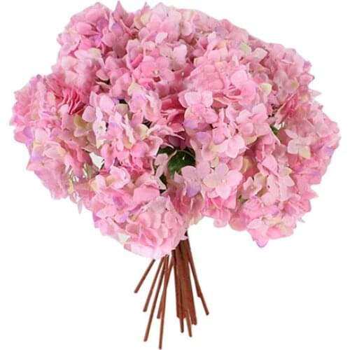 1 Pc Artificial Hydrangea Party Wedding Bridal Home Fake Flowers Decor