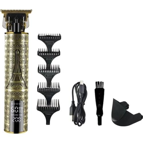 Cordless Hair Clipper Barber Professional Electric Hair Cutting Machine Hair Shaving Hair Trimmer Styling Haircut Kit