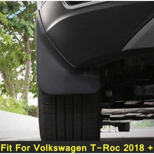 Lapetus Auto Styling Car Fender Accessories Splash Guard Paneling Fit For Volkswagen T-Roc 2018 2019 2020 Exterior Accessories