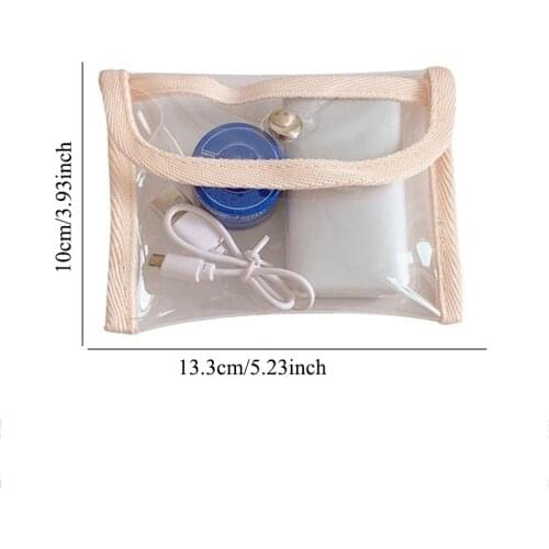 Unisex Id Card Holder Fashion Pvc Coin Purse Transparent Wallet Storage Bag Organizer Case Waterproof Small Pouch Hand Purses