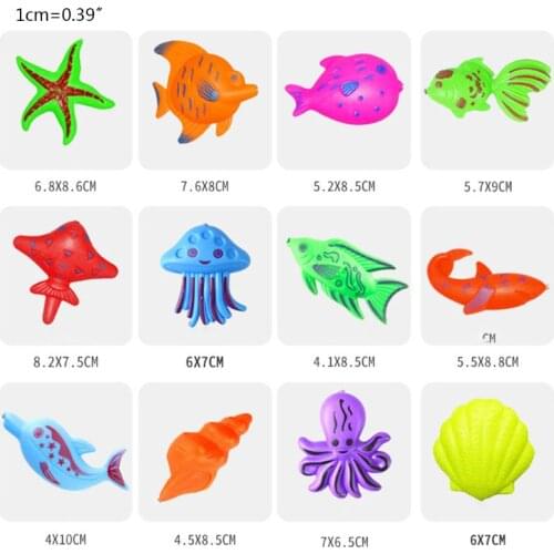 30/52 Pcs Magnetic Fishing Toys Plastic Fish Rod Set Kids Playing Water Game Educational Gifts