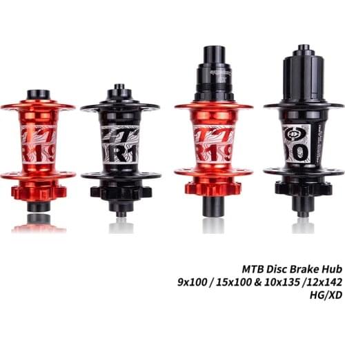 MTB Bike Disc Brake Hubs 32H Hole 4 Sealed Bearing QR Thru Axle 12*142mm 10*135mm Quick Release XD Compatible Ratchet 54T