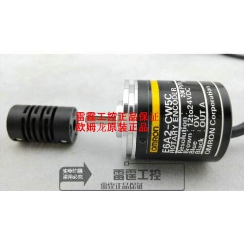 New Original OMRON Incremental Encoder E6A2-CW5C 200PR0.5M Pulse 200P 12 TO 24VDC