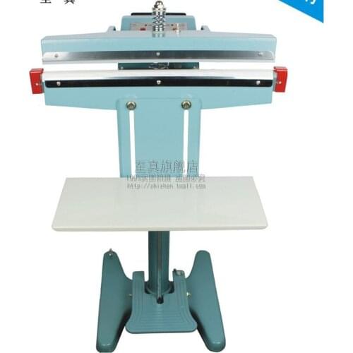 Foot Pedal Impulse Sealer ,heat sealing machine,Plastic Bag sealer DUAL TOP-BOTTOM HEAT 350mm 13 inch PEDAL SEALER Y313