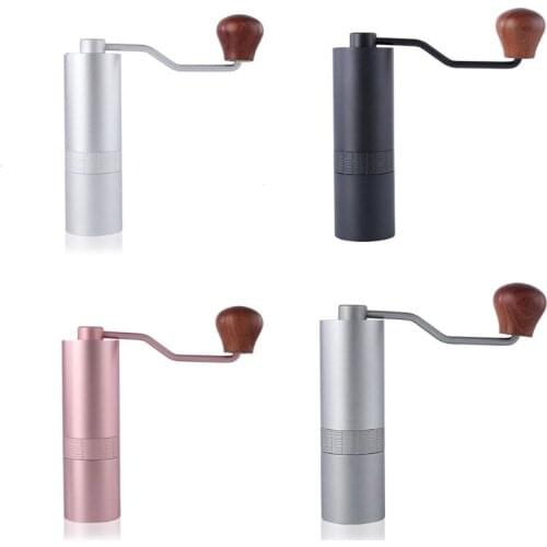 Manual Coffee Grinder Burr Grinder For Coffee Bean Portable Manual Bean Burr Grinder Stainless Steel Mill Machine Coffee Tools