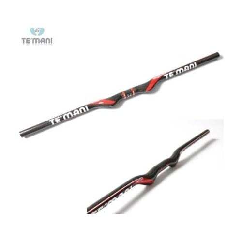 TEmani carbon aero handlebar bar 3K T800 carbon 25.4mm 31.8mm for racing bike handlebars