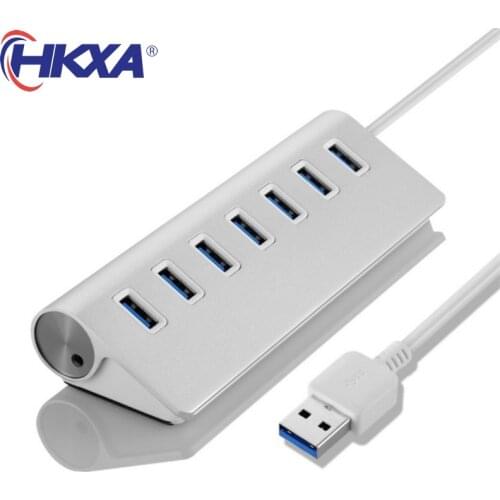 USB HUB 3.0 Multi 4 7 Ports with Power Adapter for Xiaomi Macbook Pro Air Computer PC Laptop Accessories Adaptador USB 3.0 Hab