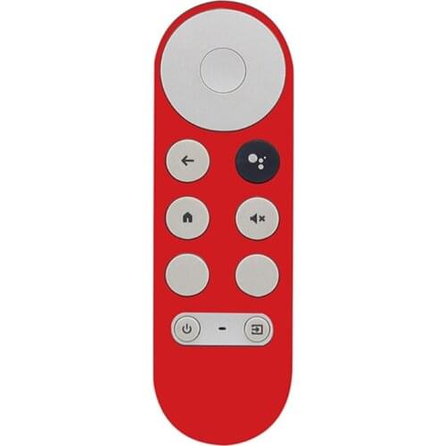 45BD Scratch Resistant Silicone Case Precise Position Remote Protective Cover for-Google Chromecast TV 2020 Remote Shell