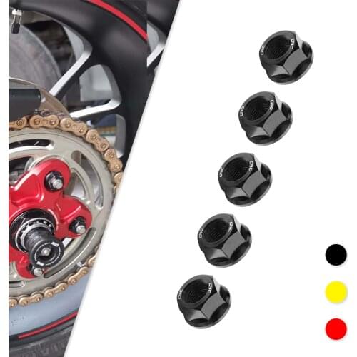 Motorcycle M10*1.0 Rear Sprocket Cover Nuts For Ducati Streetfighter 848 Monster 1100 EVO Monster 821 796 797