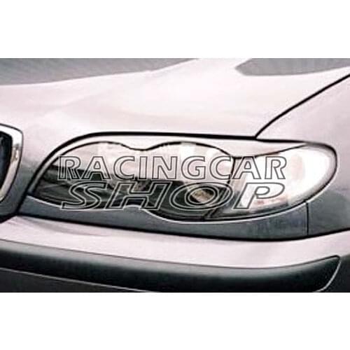 EYELID EYEBROW EYELIDS EYEBROW 1PAIR for BMW 02-05 E46 3-SERIES 318i 320i 323i SEDAN 4D HEADLIGHTS B277EF