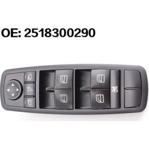 1pcs Front Left Electric Power Window Switch For Benz ML GL W164 A2518300290