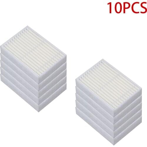 10pcs/lot HEPA Filter for Panda X600 pet Kitfort KT504 Robotic for midea mvcr03 VCR15 VCR16 Vacuum Cleaner Parts accessories