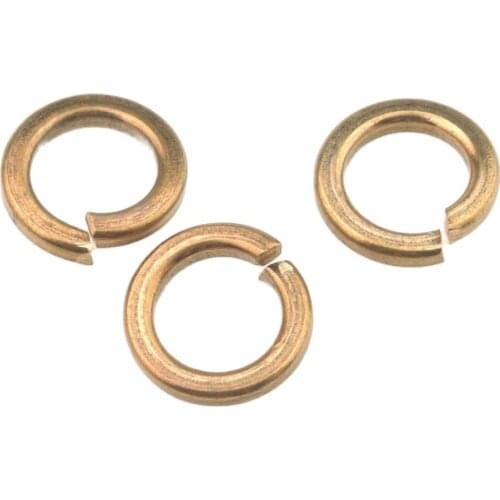 20pcs Copper spring washer compression spring gasket electrical spring tools durable and rust proof washer M3