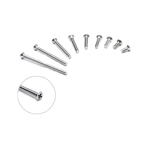 20Pcs Countersunk Head Screw Flat Head Screw SXX EVO/VS EVO Special Screw For Tamiya Mini 4WD Car Models