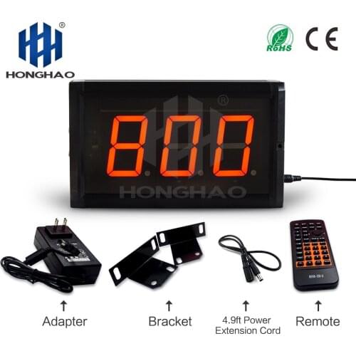 3inch led wall clock alarm clock digital clock days countdown timer