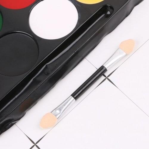 8 Colors Face Body Paint Palette Halloween Makeup Non-toxic Water Paint Oil Christmas Party Fancy Dress Primer M5TE