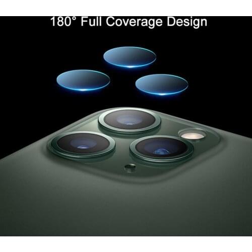 Anti-reflective Ultra-thin Phone Dust-proof Protective Film Rear Camera Lens Cover for iPhone 11 Pro Max