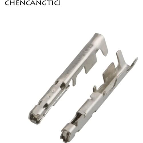 50 Pcs Automotive Female Electrical Wire Splice Terminal Crimping Connector Brass Pins For Automotive Socket Plug M34S75C4F