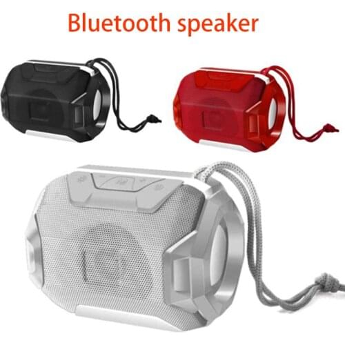 Bluetooth Speaker Portable Outdoor Loudspeaker Wireless Mini Column 3W Stereo Music Surround Colorful Light Bluetooth Bass Box