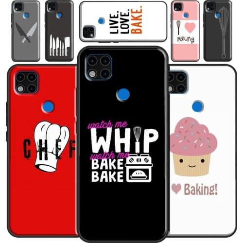 Love Baking Chef Knife Phone Cover For Xiaomi Redmi Note 9 Pro Note 8 7 8T 9S 7A 8A 9A 9C 9T K40 Note 10 Pro Case