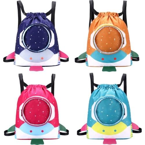 Children Waterproof Backpack Kids Boys Girls Adjustable Glasses Swimsuits Sports Dry Wet Storage Bags for Outdoor Pool