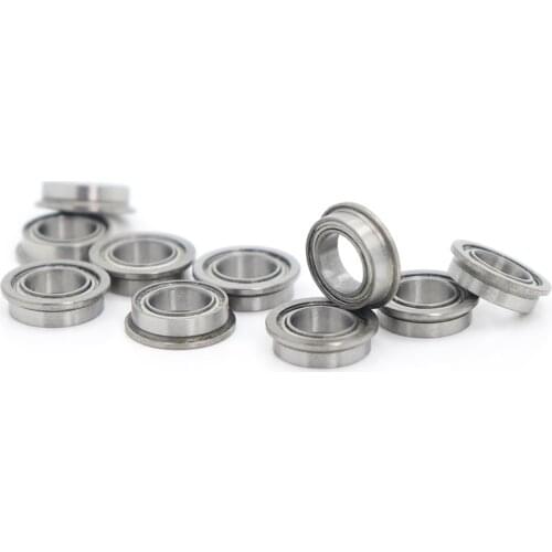MF85ZZ Flange Bearing 5x8x2.5 mm ABEC-1 ( 10 PCS ) Miniature Flanged MF85 Z ZZ Ball Bearings