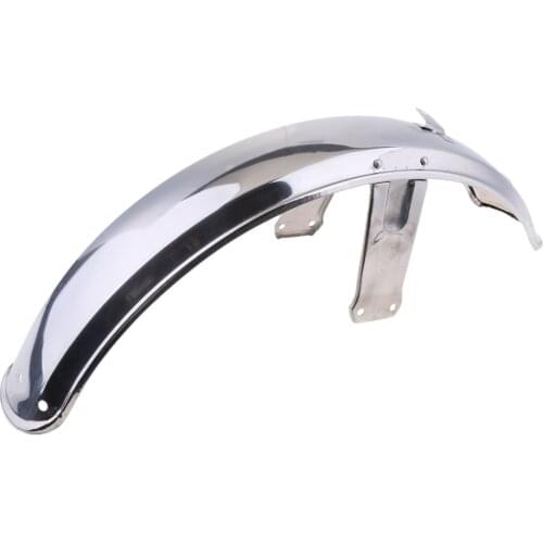 Chrome Plating Metal Front Mud Sand Fender Motorcycle Splash Guard for DY100
