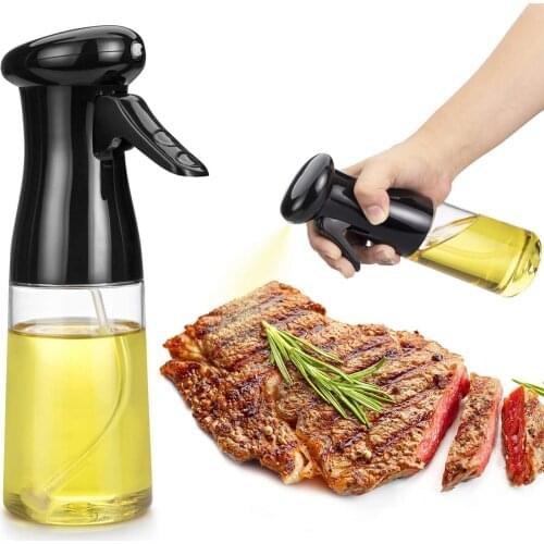 210ML Kitchen Oil Bottle Dispenser Cooking Oil Spray Bottle Baking Vinegar Mist Barbecue Spray Bottle Cooking Grilling Roasting