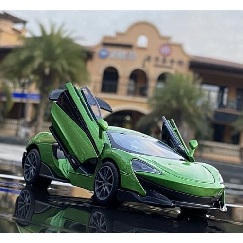 1:32 McLaren 600LT Alloy Sports Car Model Diecasts & Toy Vehicles Metal Toy Car Model High Simulation Collection Childrens Gift
