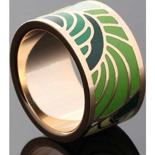 Blucome New arrival 316L Stainless Steel Rings For Men Jewelry Women Scarf buckle Bijoux Copper Bridal Accessories Mujer Anel