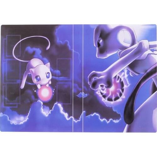 New Big Size 9-Pocket 240Pcs Holder Album Card Toys Collections Pokemon Cards Album Book Top Load List Binder For Children Gift