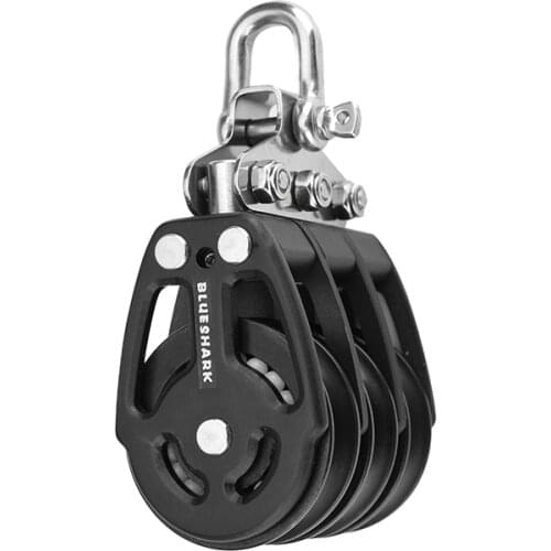 Sailboat Hardware 38 mm 1 1/2 Inch Aluminum Triple Block 2256