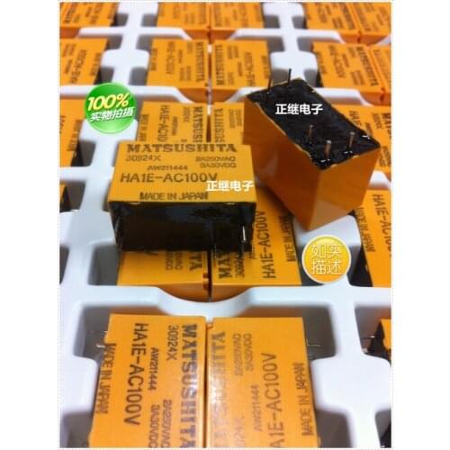 Relays HA1E-AC100V AW211444 New and original