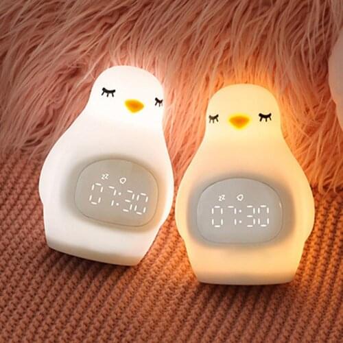 Kids Night Light, Birthday Gifts Presents for 2-8 Year Old Girls Soft Silicone Adjustable Baby Night Light with Touch Sensor