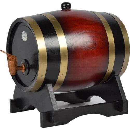 Wine barrel jar with tap wood bucket mini alcohol keg mini beer kegs 3L/5L 1pc