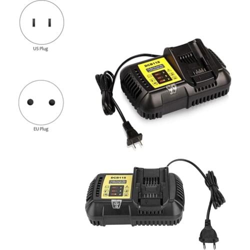 DCB118 Battery Charger for Dewalt Battery 10.8V-20V DCB200 DCB101 DCB115 DCB107 DCB105 DCB140 &DCB112