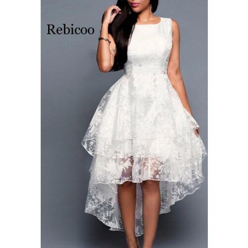 Summer Dress Womens Sleeveless Wedding Elegant High Quality Accessories