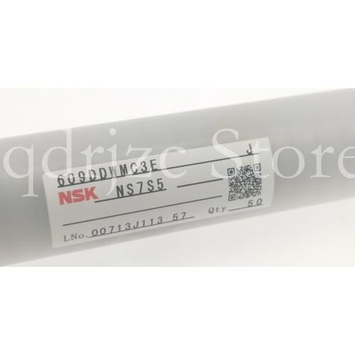 (10 PCS)NSK Miniature ball bearing 609DDWMC3E 609DW = 609-2RSL = 609LLH = 609LH 9mm X 24mm X 7mm