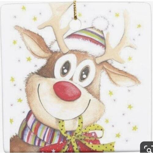 10x10 Fawn Transparent Clear Stamps Silicone Seals for DIY scrapbooking photo album Card Making